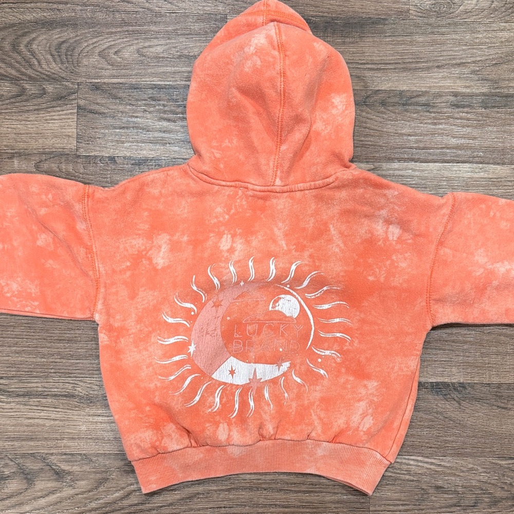 Lucky Brand Kids Hoodie with Sun and Moon Design